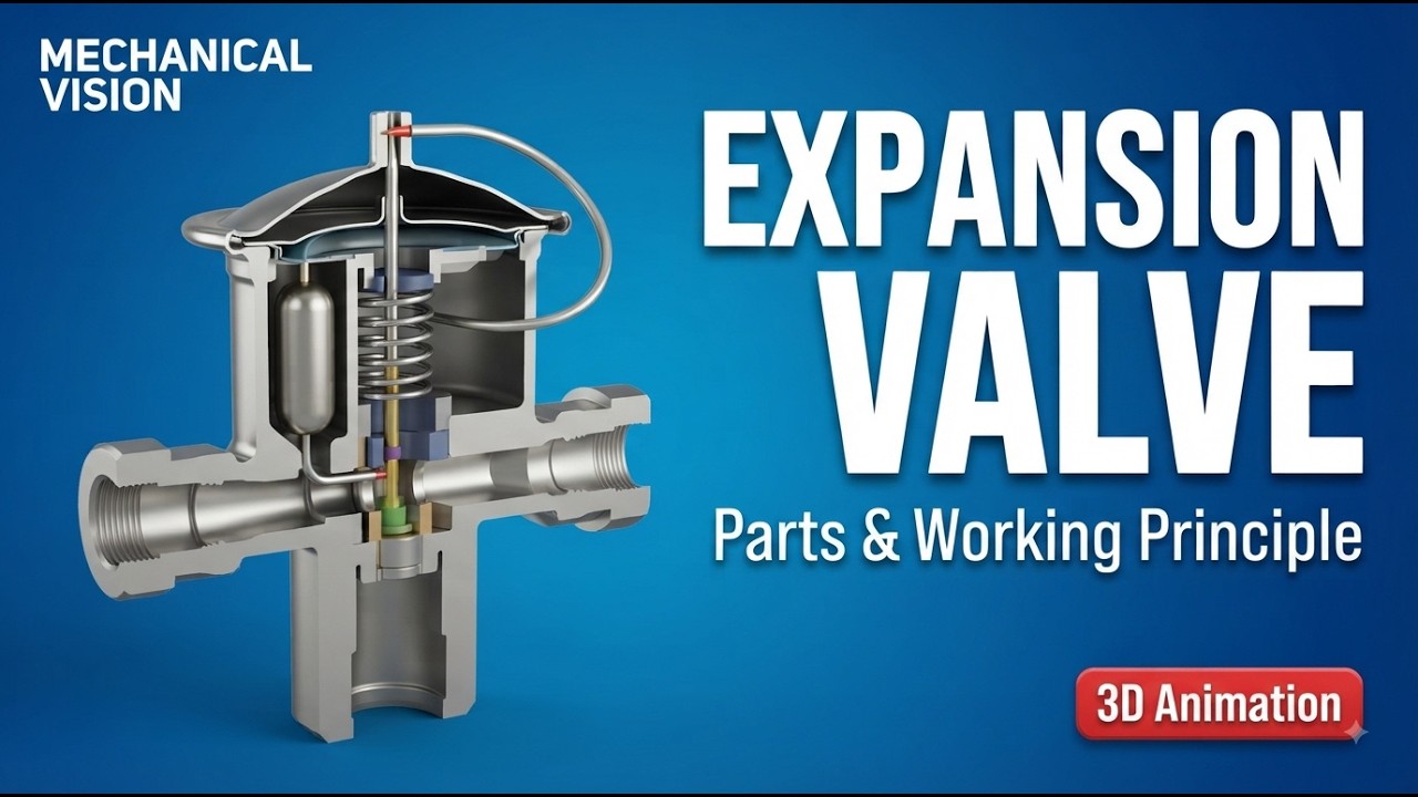 #Explain Expansion Valve | #TXV | Function of Expansion Valve | #Air_conditioning| #HVAC