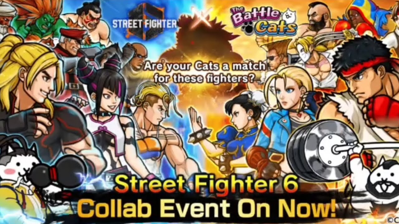 Street Fighter 6 Collab | Battle Cats 