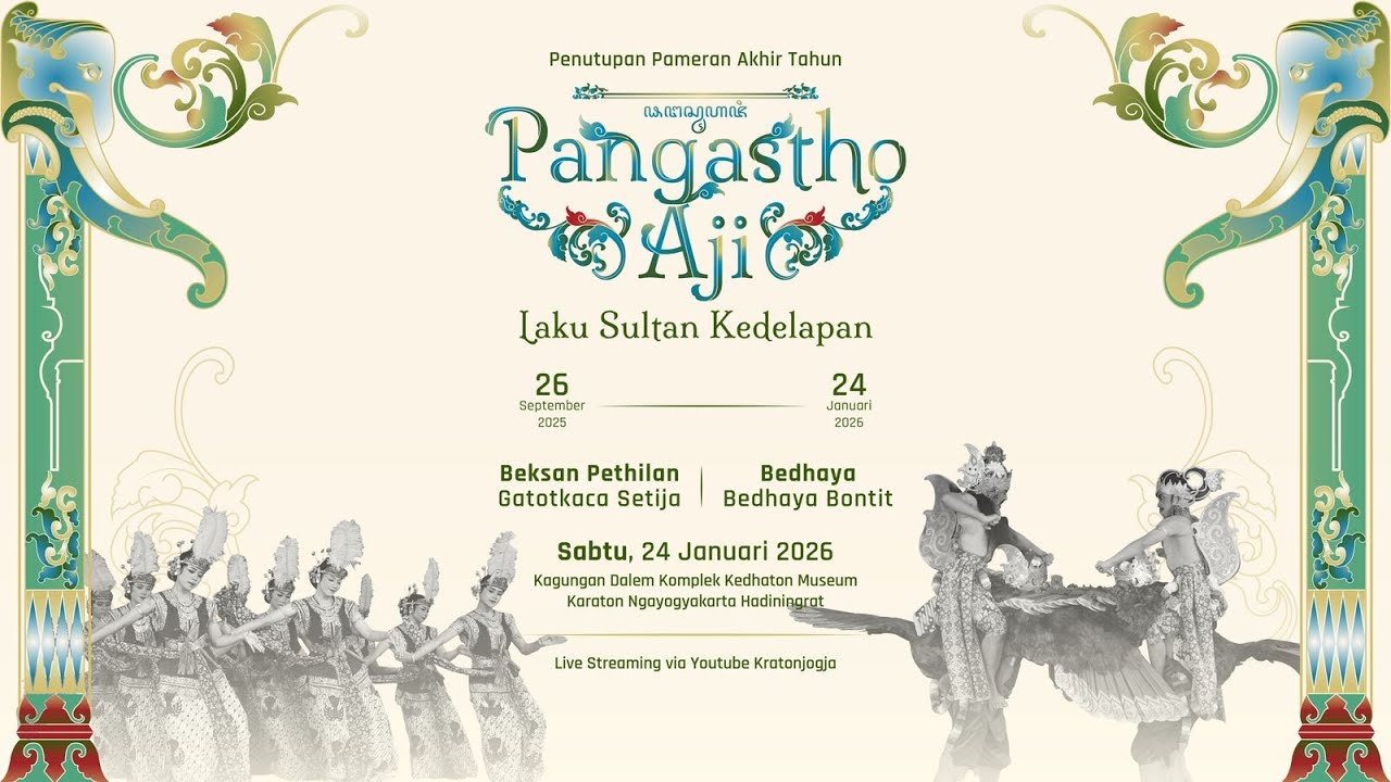 Penutupan Pameran “Pangastho Aji, Laku Sultan Kedelapan