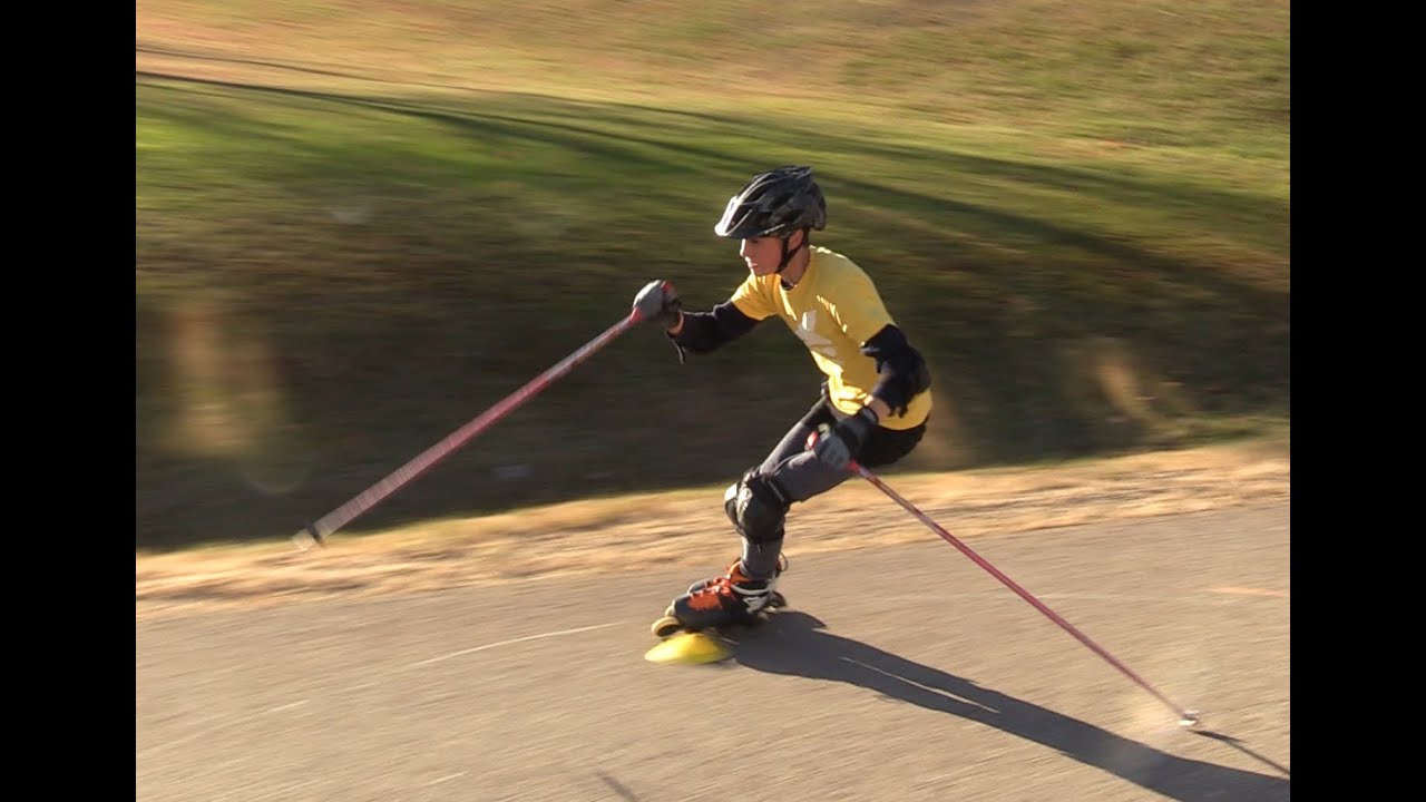 Rollerblade en pré-ski alpin de compétition