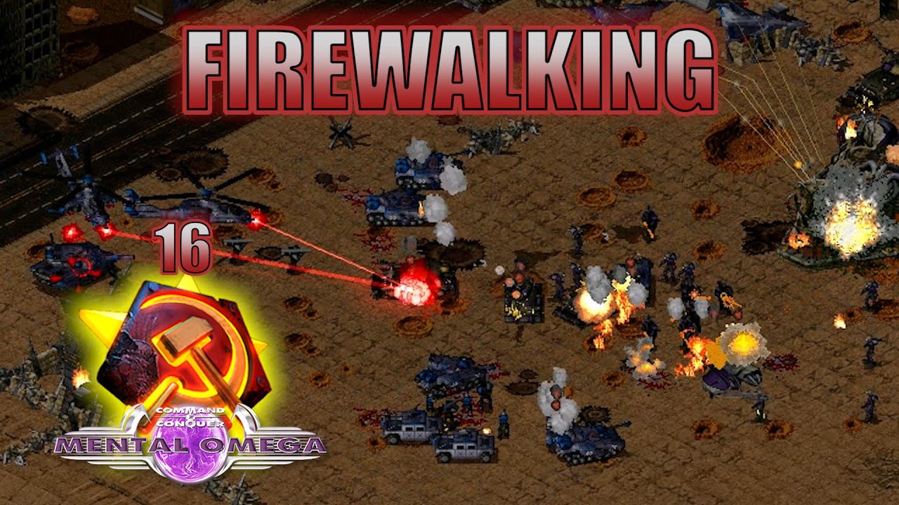 [RA2:YR Mental Omega 3.3.6] THE MENTAL OMEGA WAR 16 : Soviet Mission 16 (Mental) - Firewalking