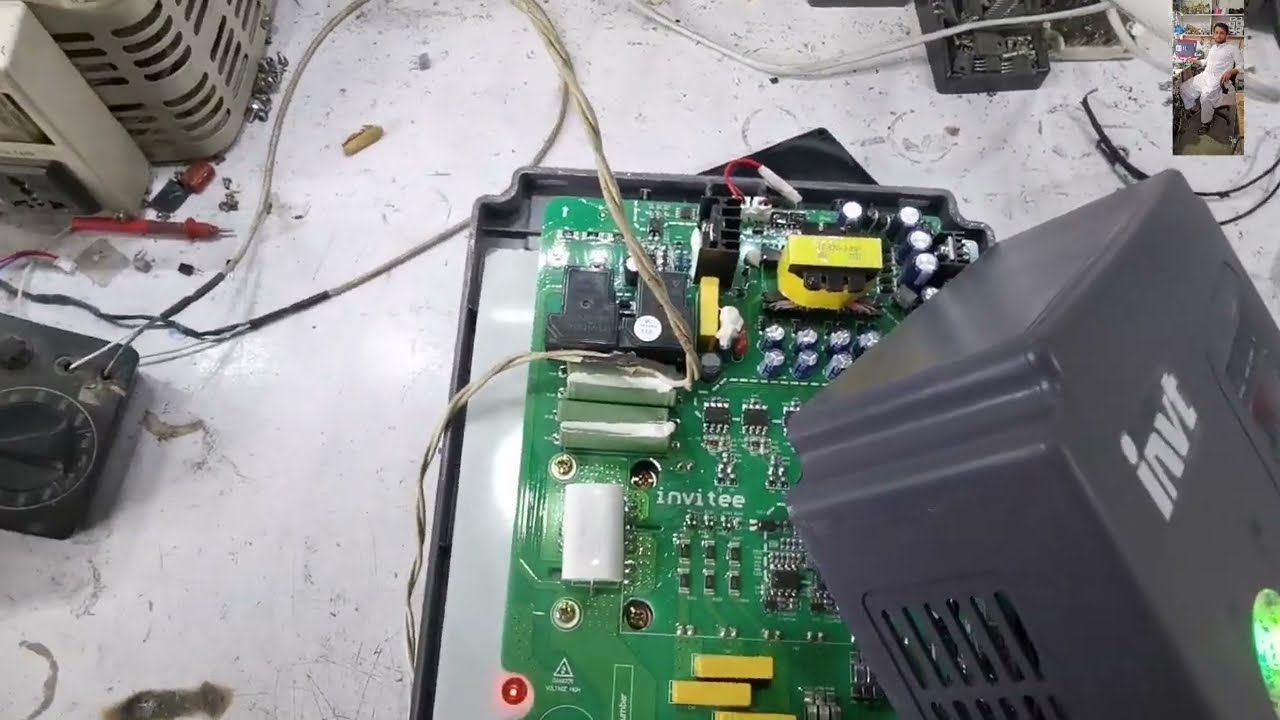 How to make solar vfd inverter repair #electrical #solarrepair #automobile #viralvideo #foryou 