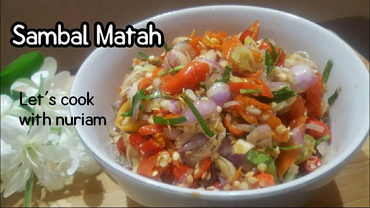 Sambal Matah | Cara Membuat sambal MATAH!