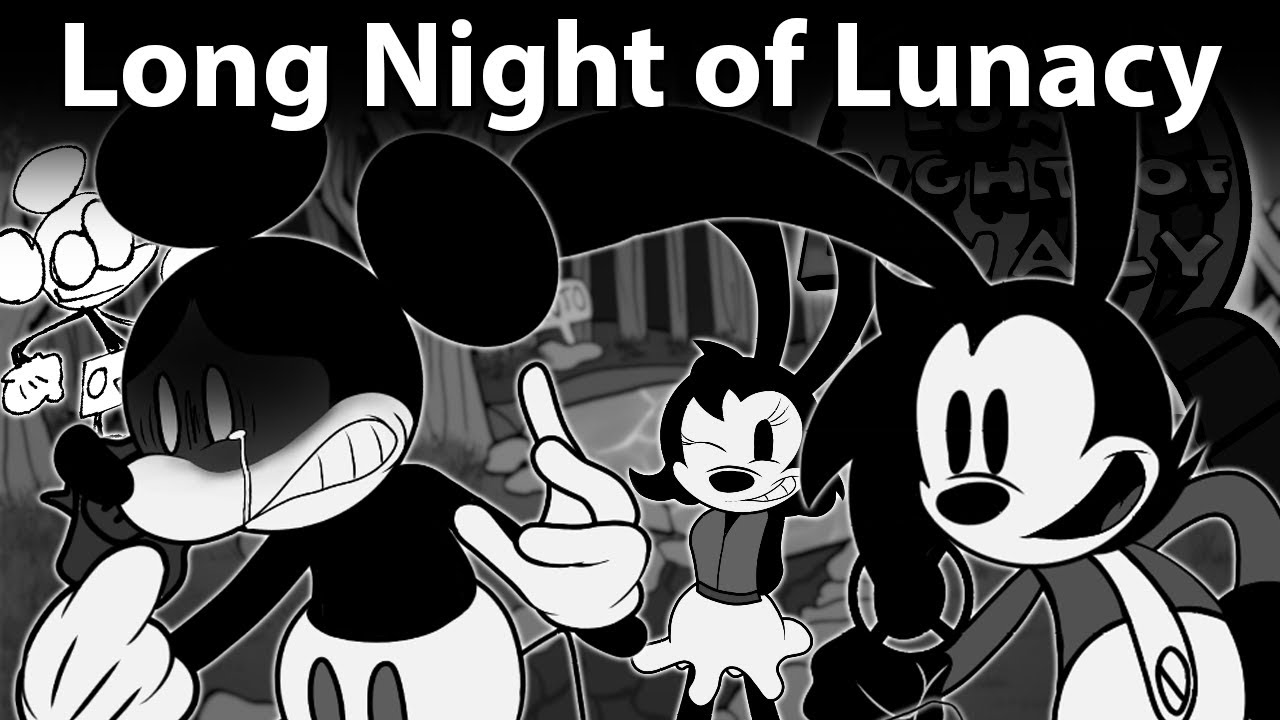 Friday Night Funkin': Long Night of Lunacy - VS. Mickey Mouse (FNF Mod Showcase)