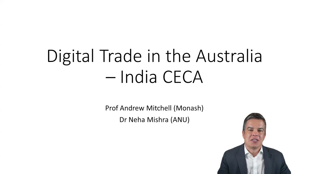 Prof. Andrew Mitchell (Monash) and Dr. Neha Mishra (ANU) on 