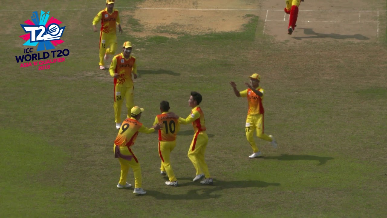 WT20 Asia B Qualifier: hat-trick for Bhutan's Sanjeevan Raj Gurung!