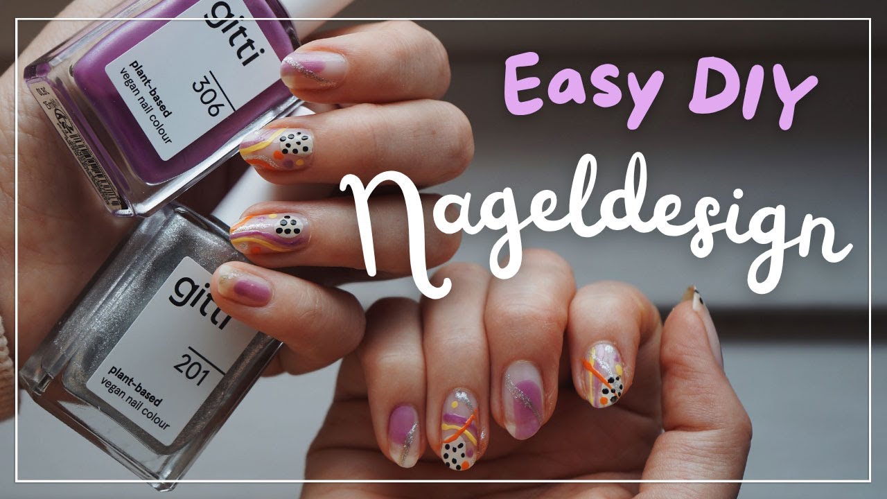Abstract Nail Art OHNE GEL | XXL Beauty Talk & gitti Nagelfarben-Sammlung 💅🏻