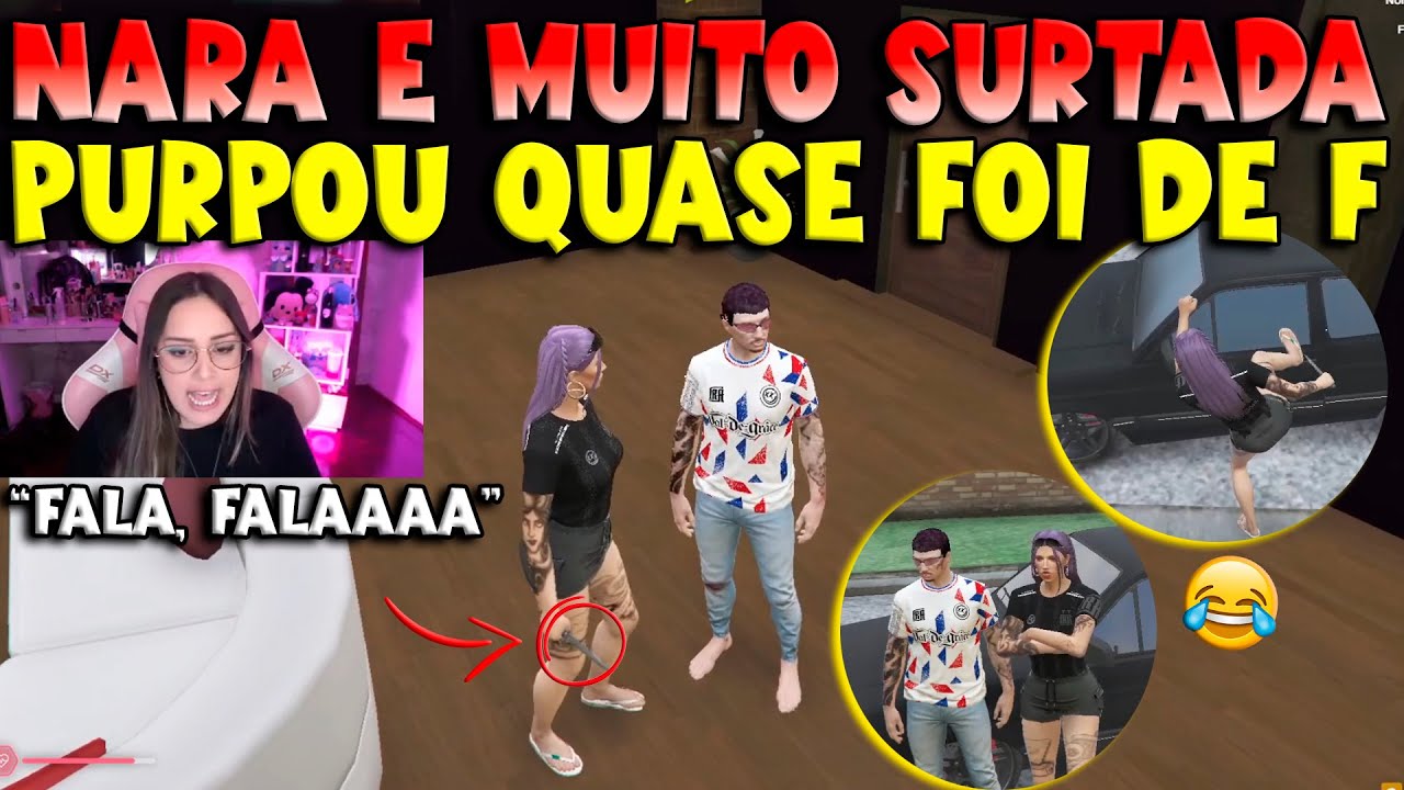 NARA SURTOU COM O PURPOU E ELE QUASE FOI DE F KKKKKKK - KOGA GTA RP CLIPS