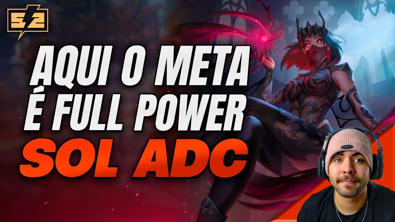 CRÍTICO? JAMAIS! AQUI FAZEMOS É PODERZINHO NA SUNNA/SOL ADC SMITE 2 CONQUISTA
