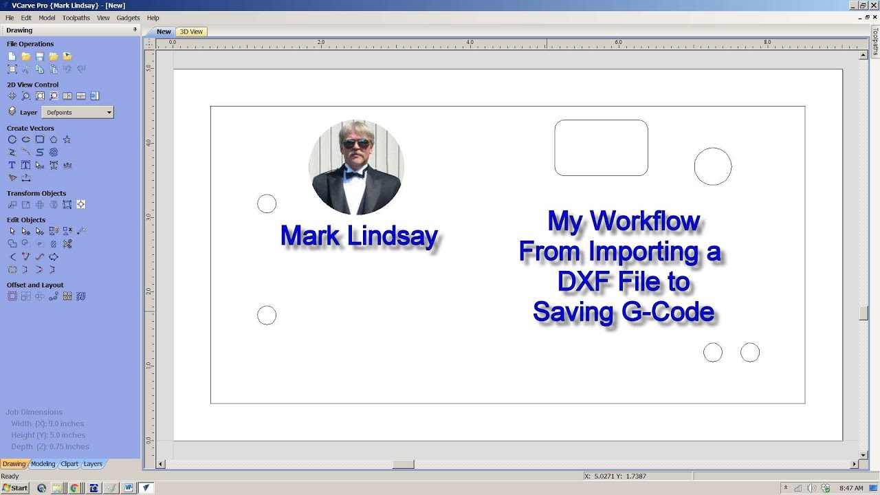 DXF to Finished Part Workflow – How I Do It with VCarve Pro