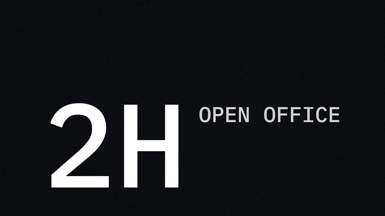 2 Hour Silent Work Timer – No Music, No Distractions (Open Office)