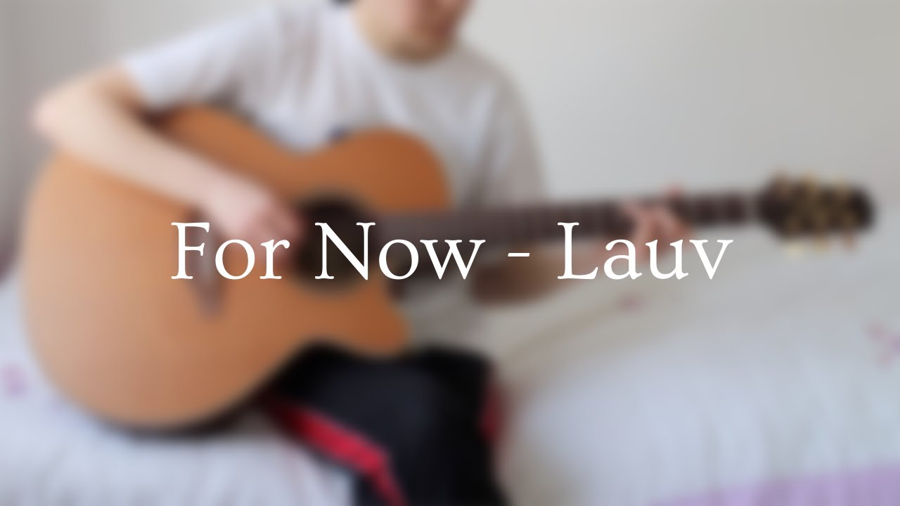 For Now [Lauv] - Fingerstyle Guitar Cover (+ TABs)
