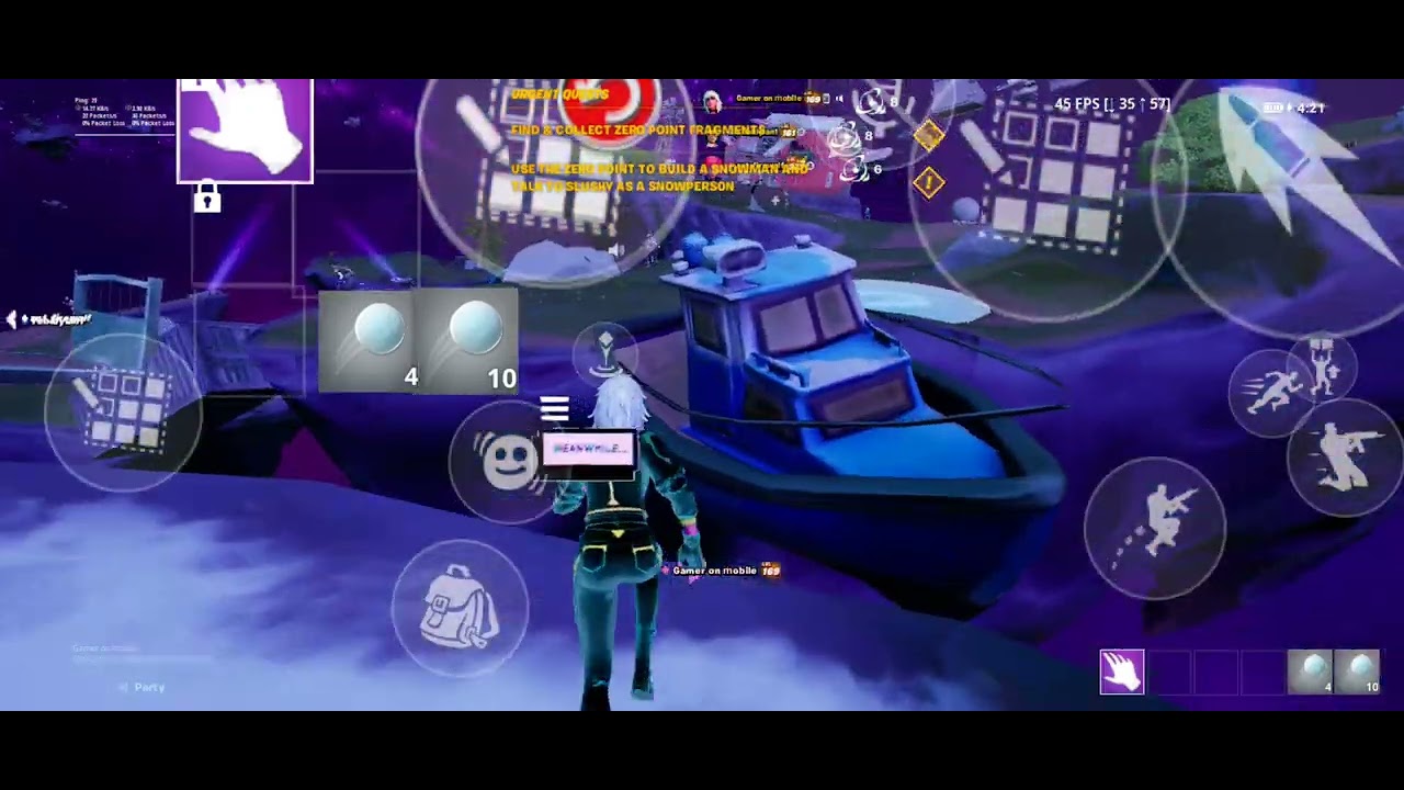 Fortnite Chapter 4 LIVE EVENT S21 Max Quality 60 fps Mobile