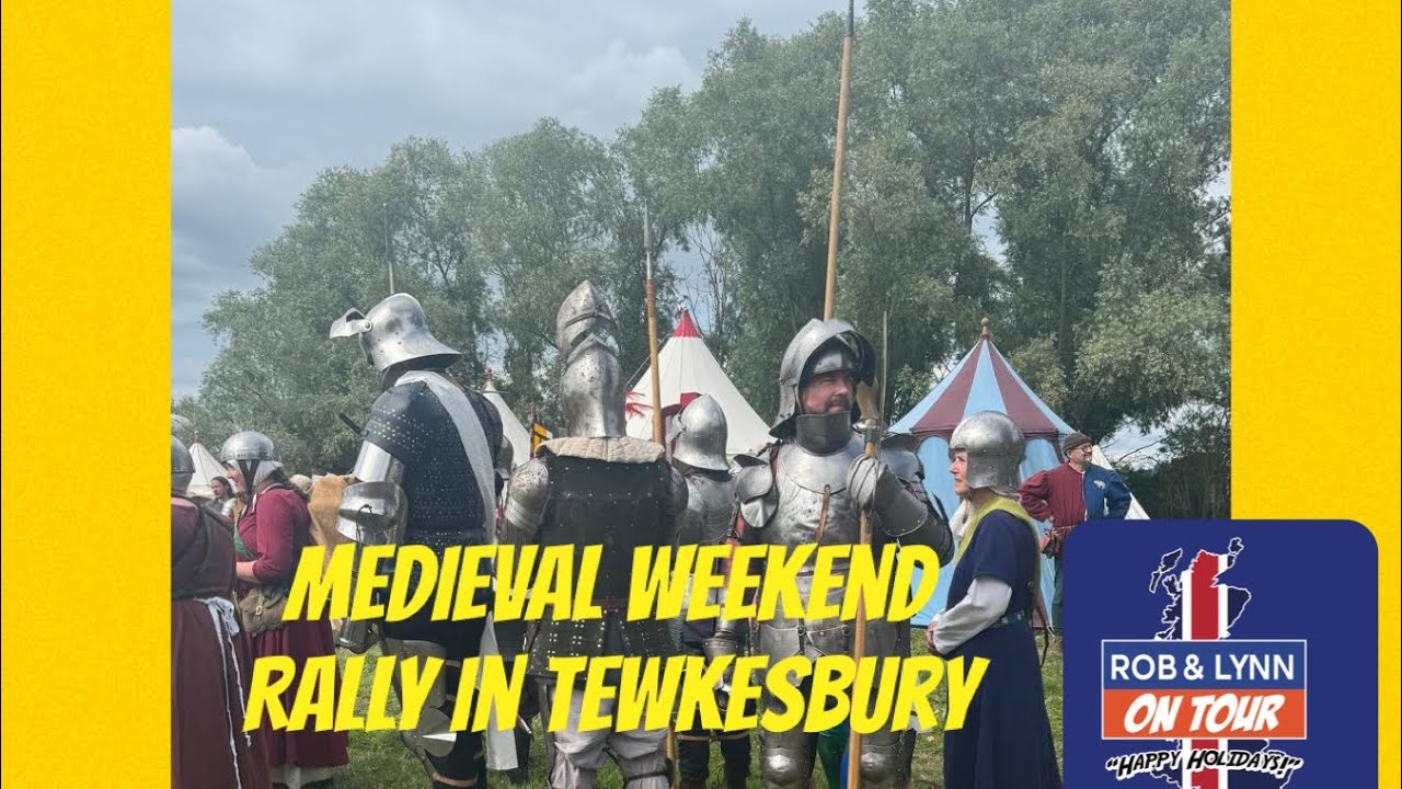 CRACKING MEDIEVAL RALLY IN TEWKSBURY