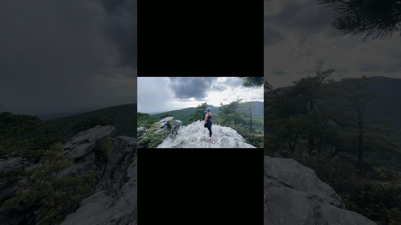 🥾⛰️🍂🌧️🌾 Day trip to Hanging Rock State Park, N.C. 