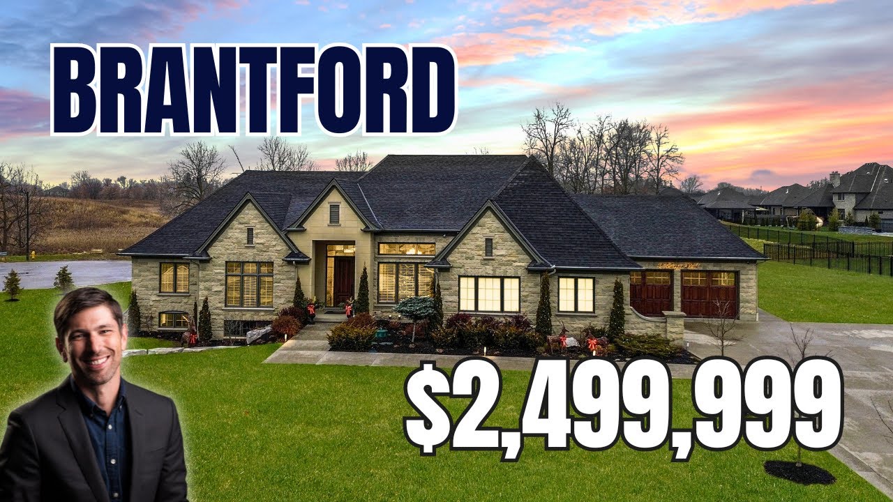Jaw-Dropping Luxury Home Sale in Brantford Ontario