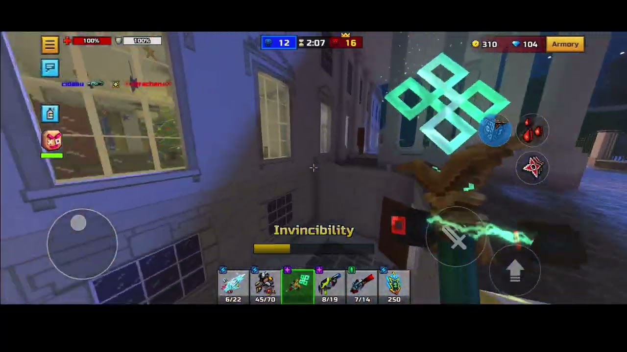 Getting the monk staff and using it to get some kills