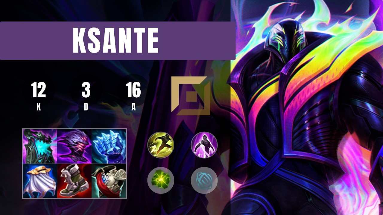 KSante Top vs Rumble - EUW Challenger Patch 26.03