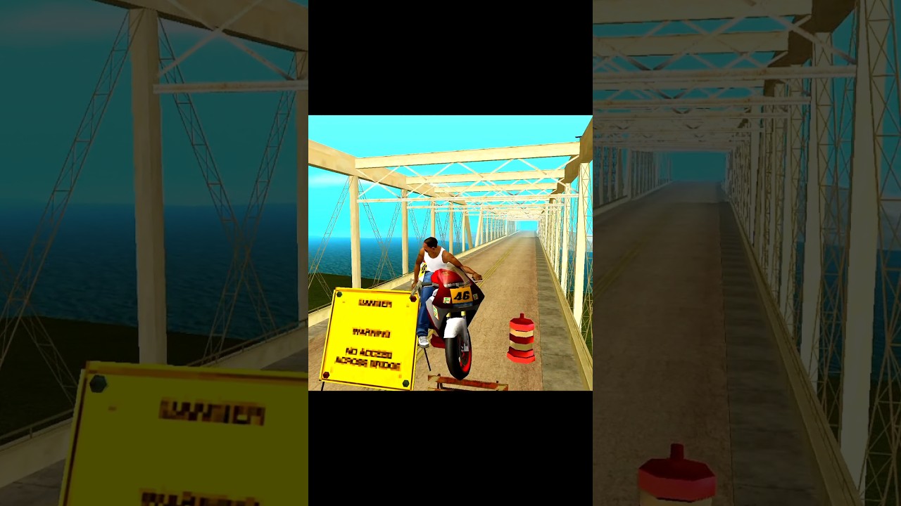 GTA SAN ANDREAS BORDER CITY#gta#gtasanandreas#shorts