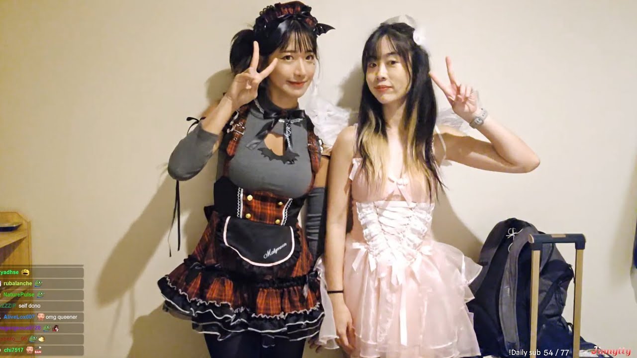 HALLOWEEEN IN OSAKA OMG !!! with wolfsbanee 2024 10 31