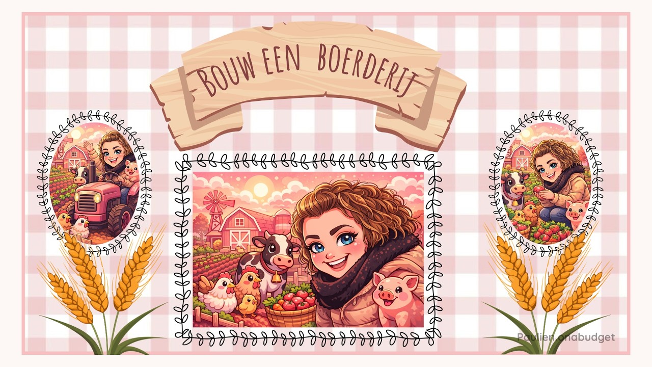 Bouw een boerderij • #5 Vandaag een beetje chaos op de boerderij 🫣🌾🐄