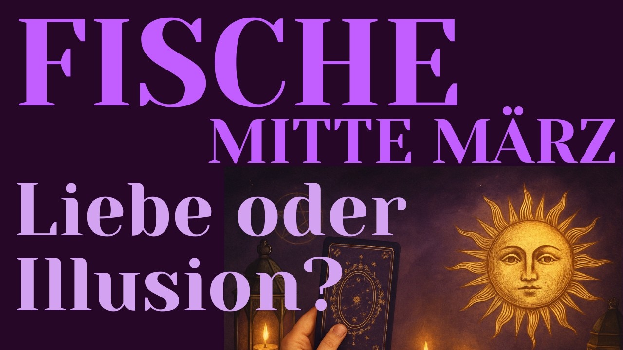 ♓️Fische MITTE MÄRZ 2026❤️Was hinter diesem Angebot wirklich steckt.
