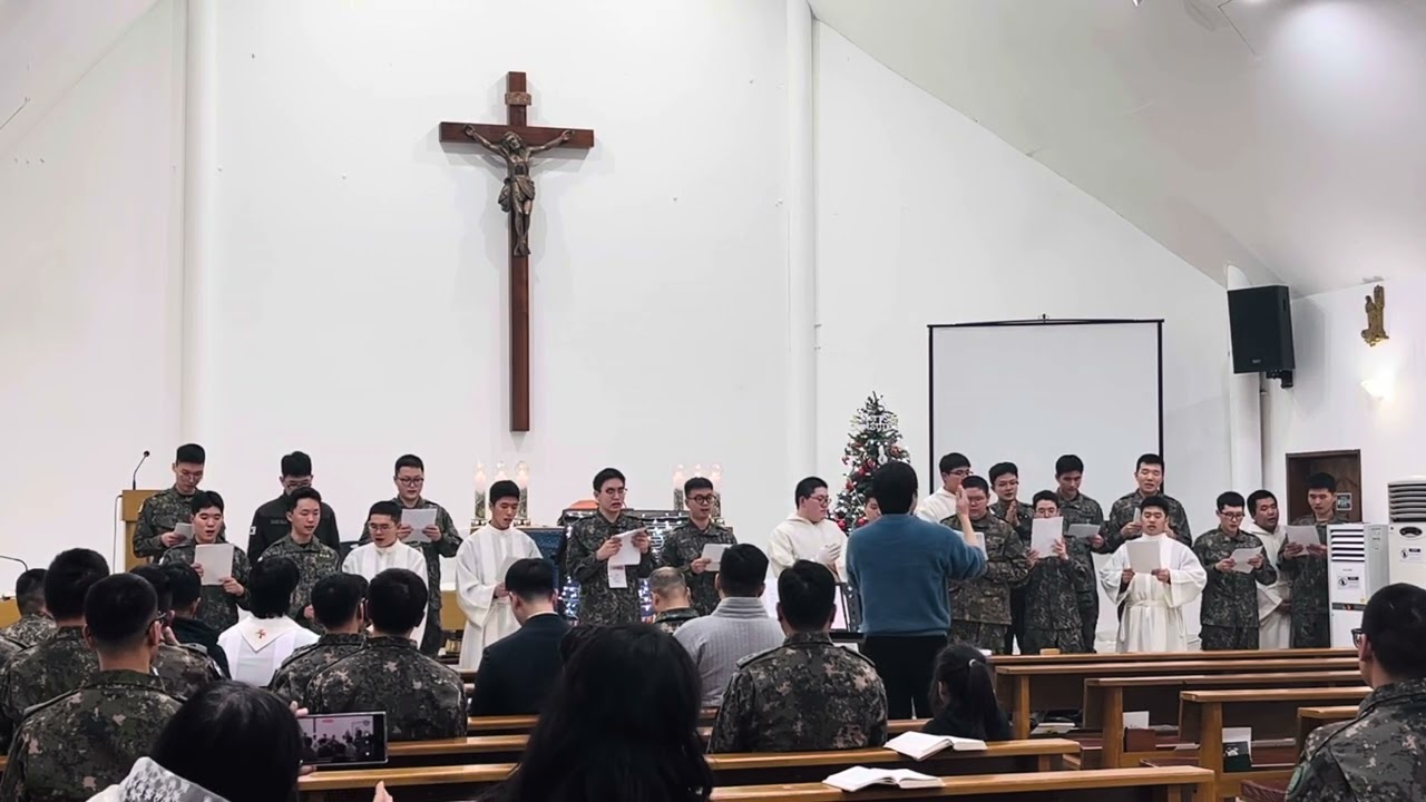 칠성부대 장병들의 감동적인 합창 ‘Gloria’