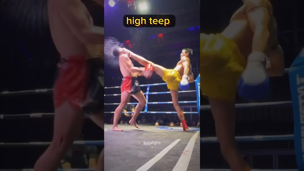 MuayThai brutal strikes #combat #kickboxing