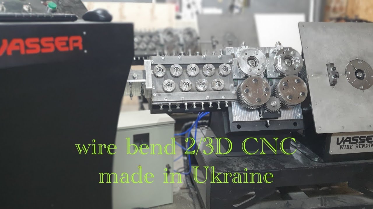 Гибка проволоки. Обзор оборудования VASSERCNC