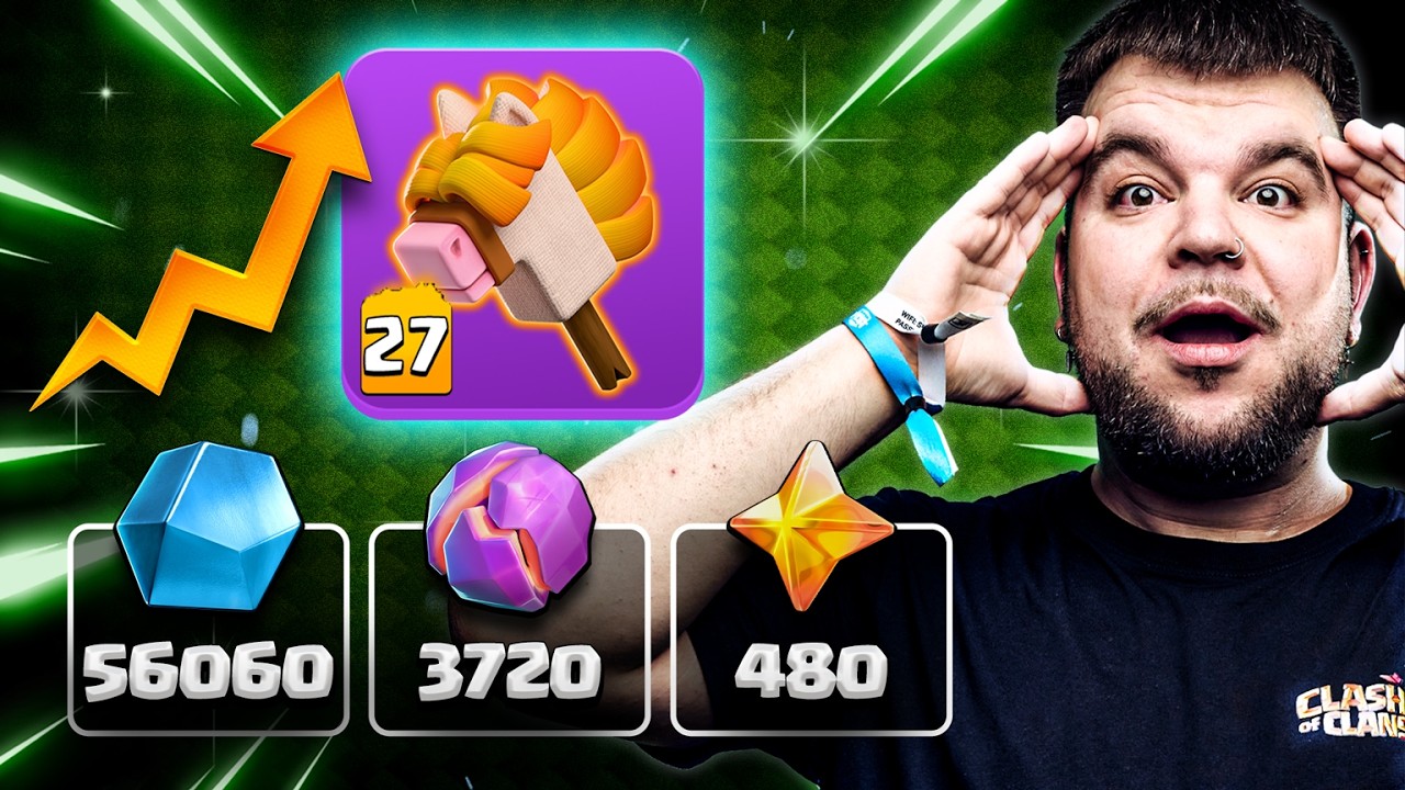 😱 ¡GASTÉ TODOS MIS MINERALES en el GALOPALO! ¿MERECE la PENA MAXEARLO? | CLASH OF CLANS