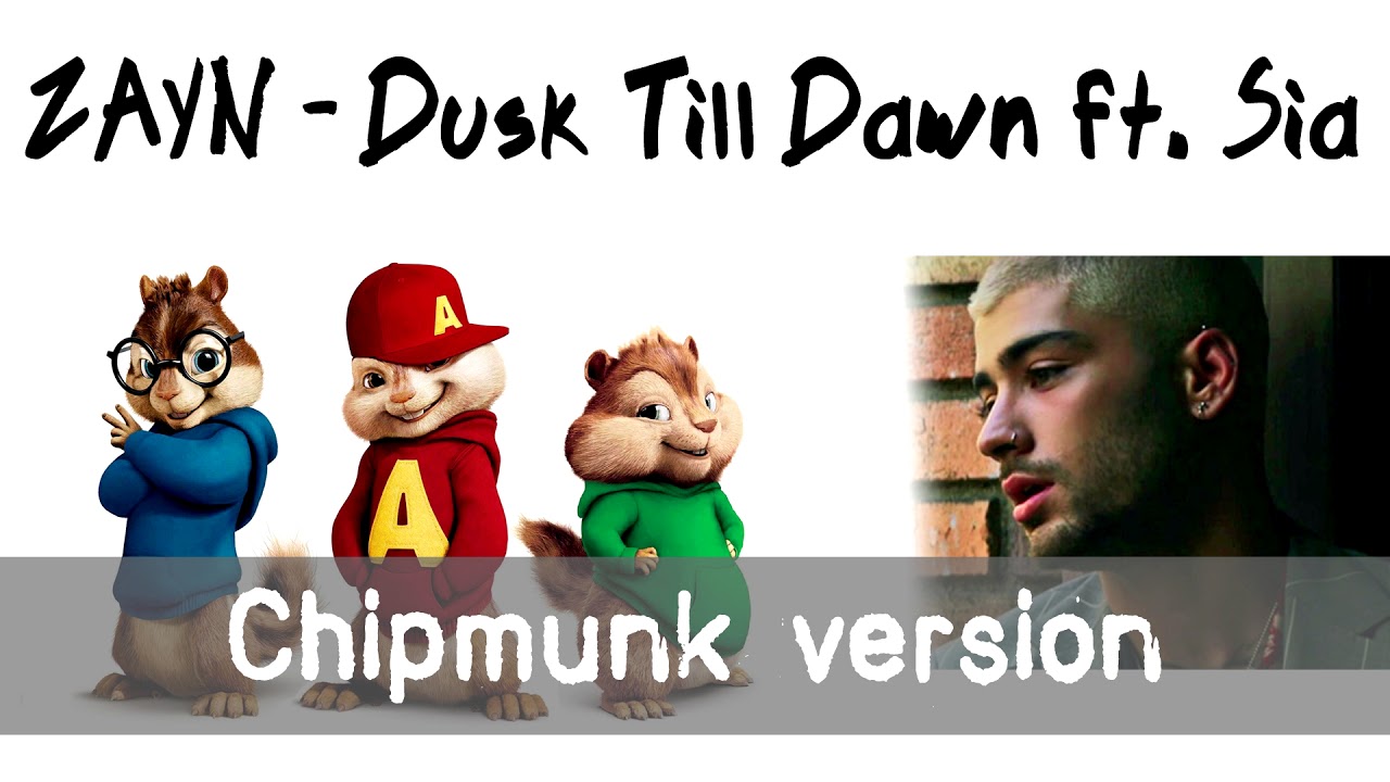 ZAYN - Dusk Till Dawn ft. Sia (Chipmunk Version)