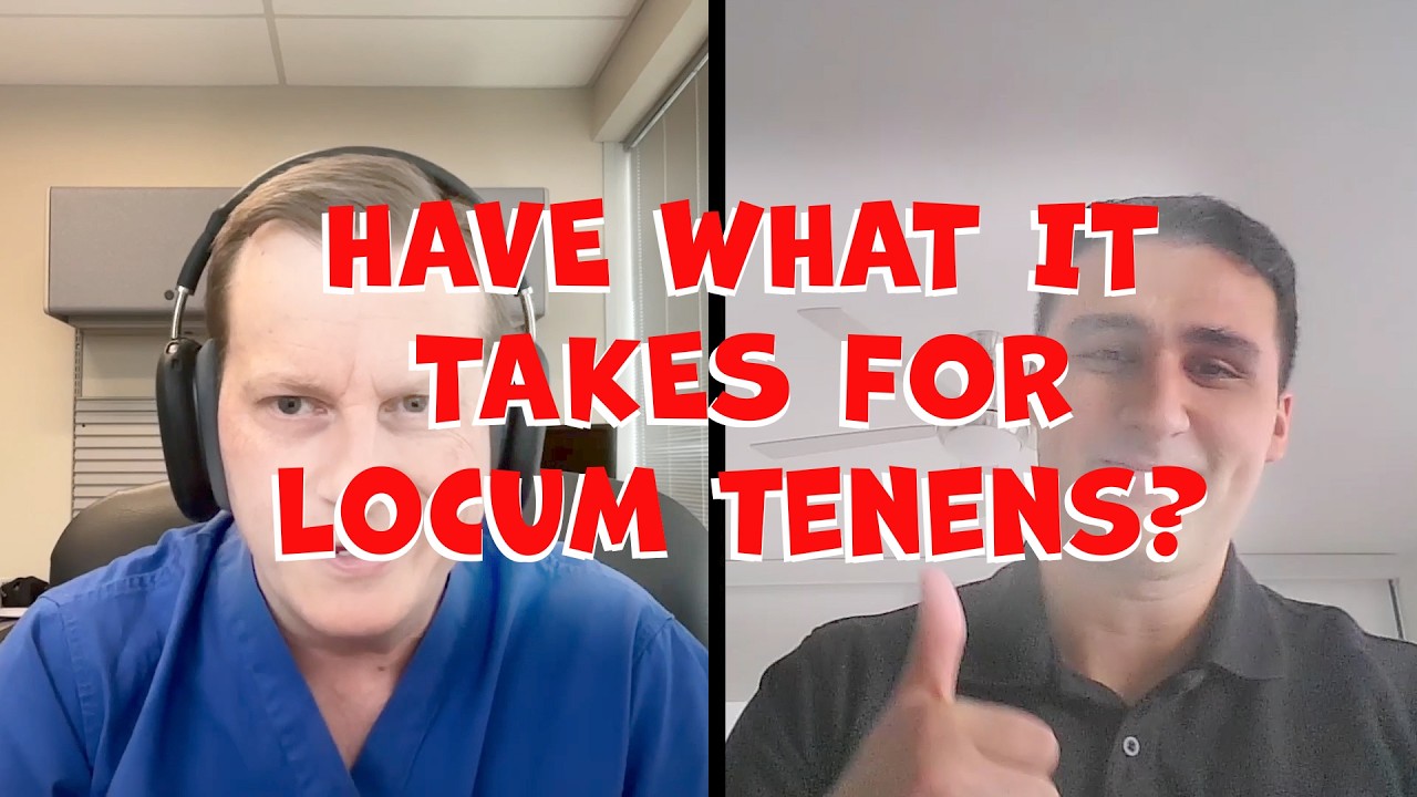 How can you be successful doing locum tenens? Expert Manuel Gonzales LWEp2