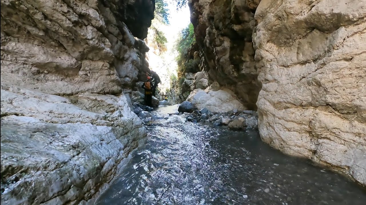 Canyoning in Inachos Arcadia Peloponnese Greece | Κατάβαση στο φαράγγι του Ίναχου