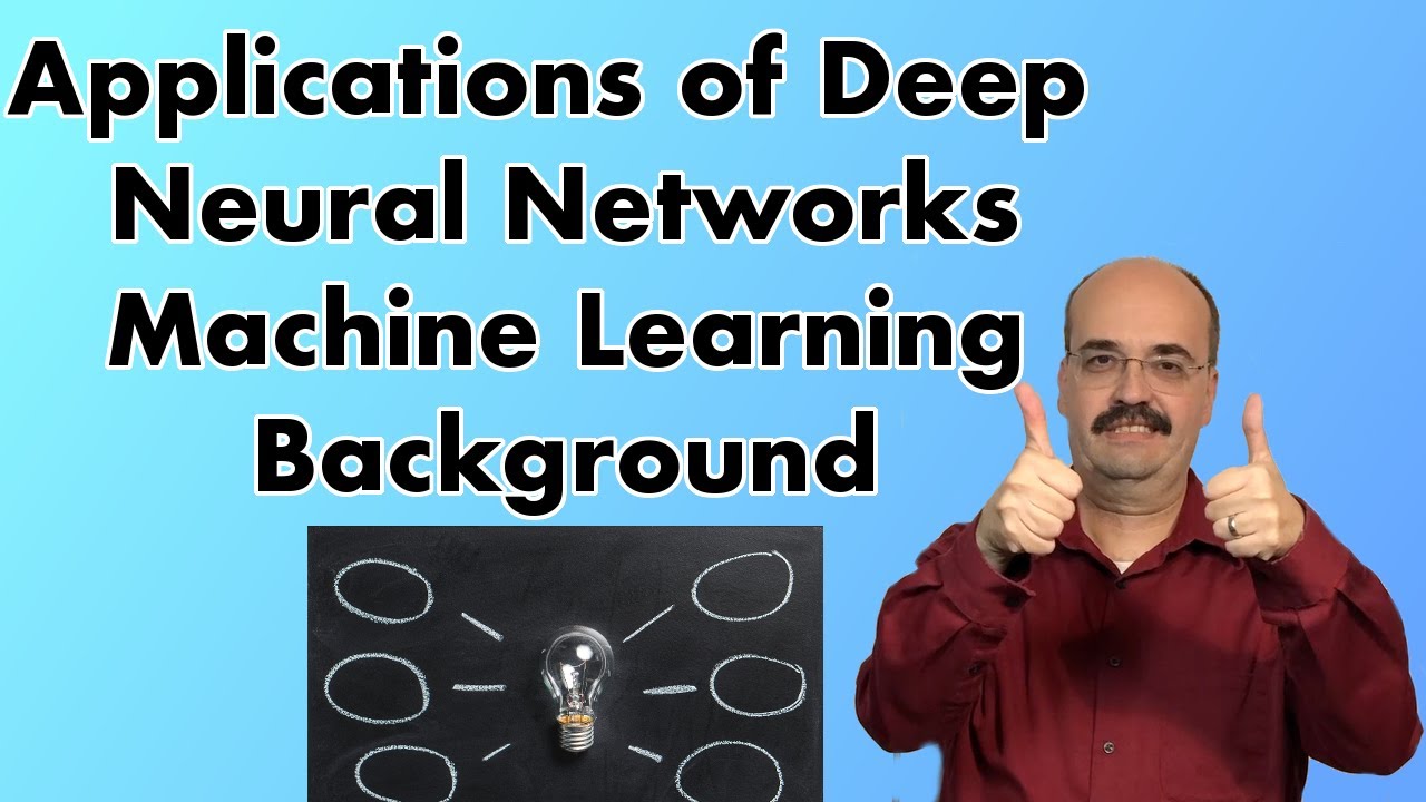 1.2: Machine Learning Background for Deep Learning, Keras and Tensorflow (Module 1, Part 2)