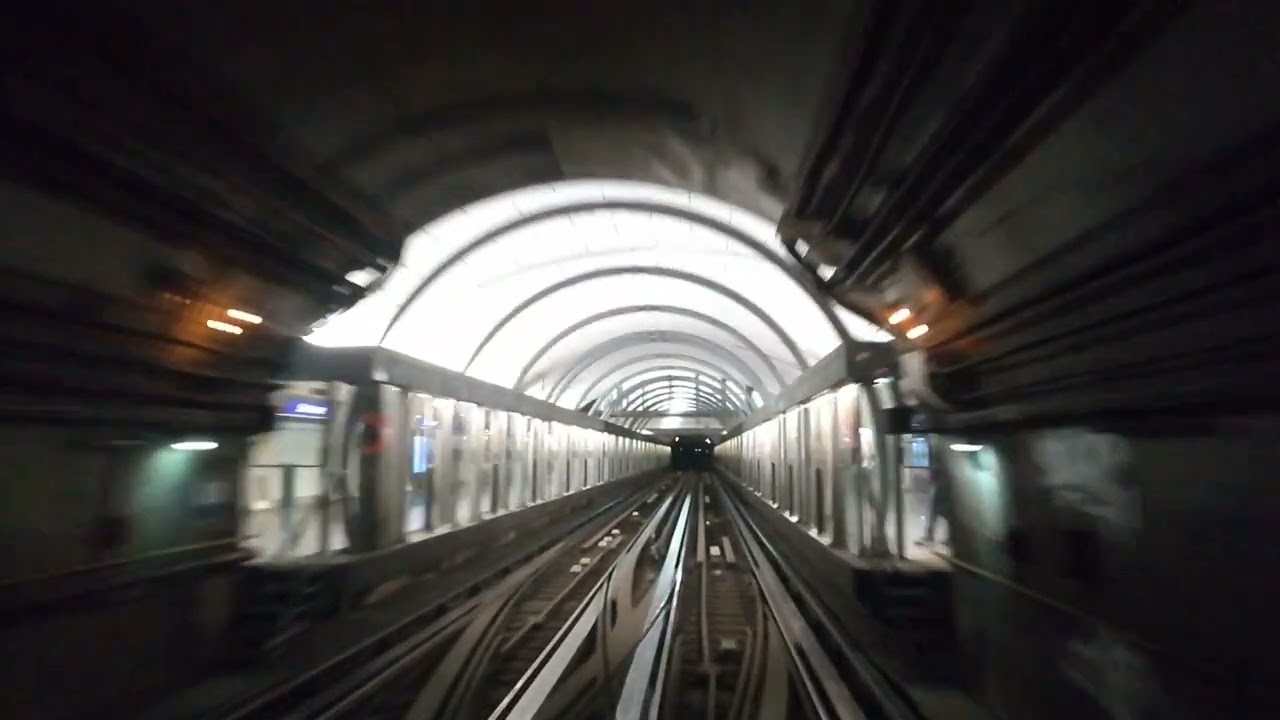 Ligne 14 : trajet dans un MP14CA entre Saint-Denis Pleyel et Aéroport d'Orly