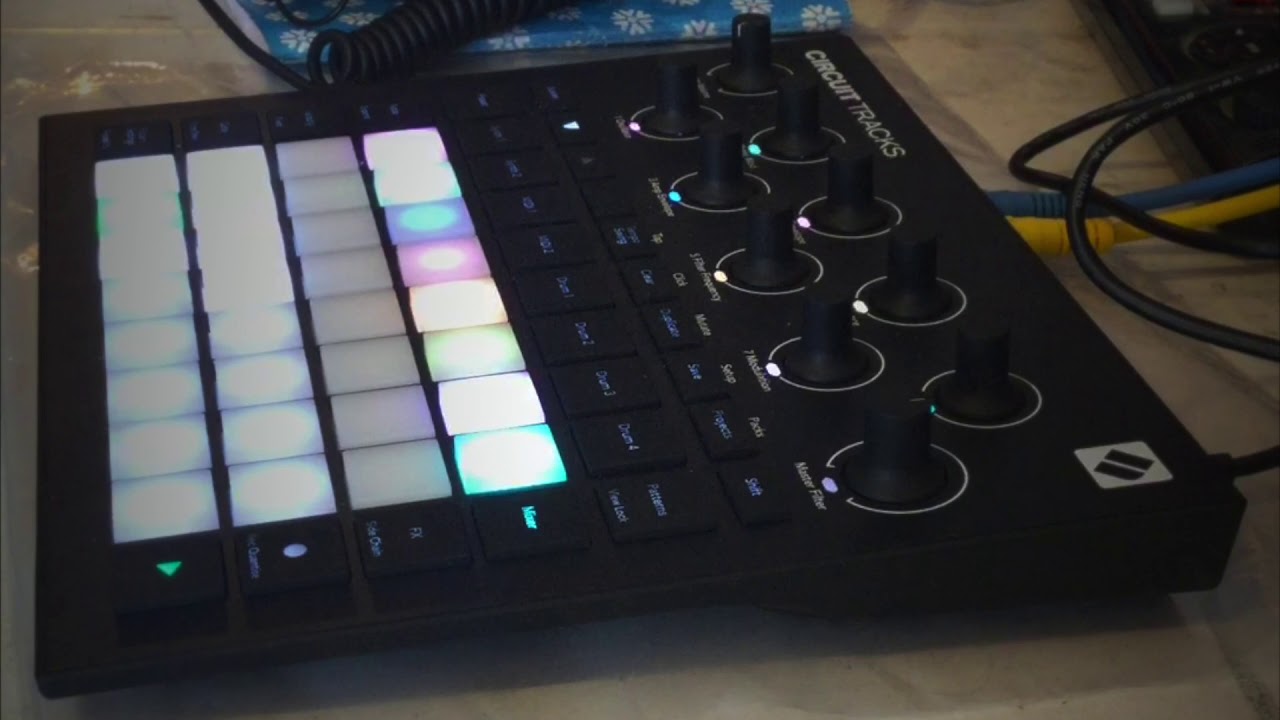 Lofi hip hop jam on the circuit tracks