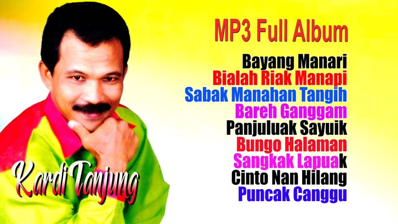 ALBUM KARDI TANJUNG: BAYANG MANARI