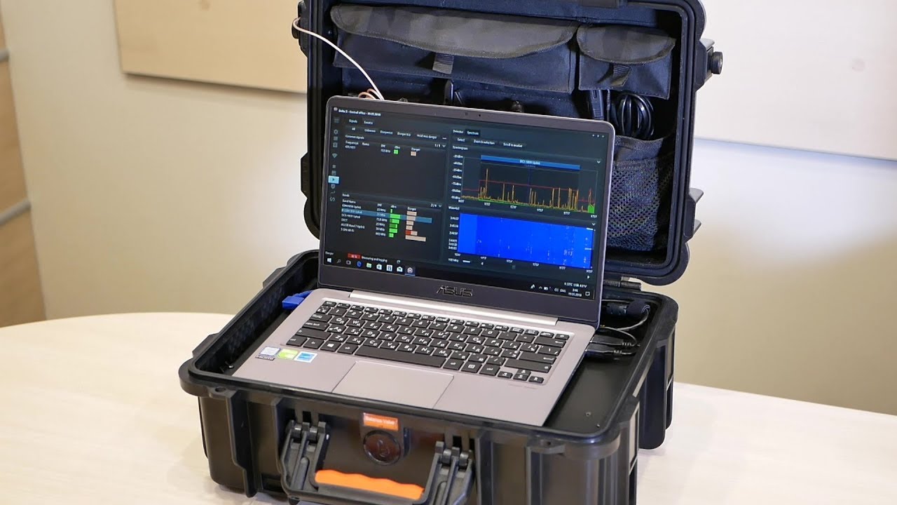 How to use the Delta X counter surveillance sweeping system: setup, preparation and detection