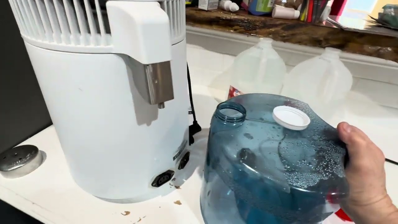 Home water DISTILLER setup +  troubleshooting first time use, distilled water machine #soapmaking