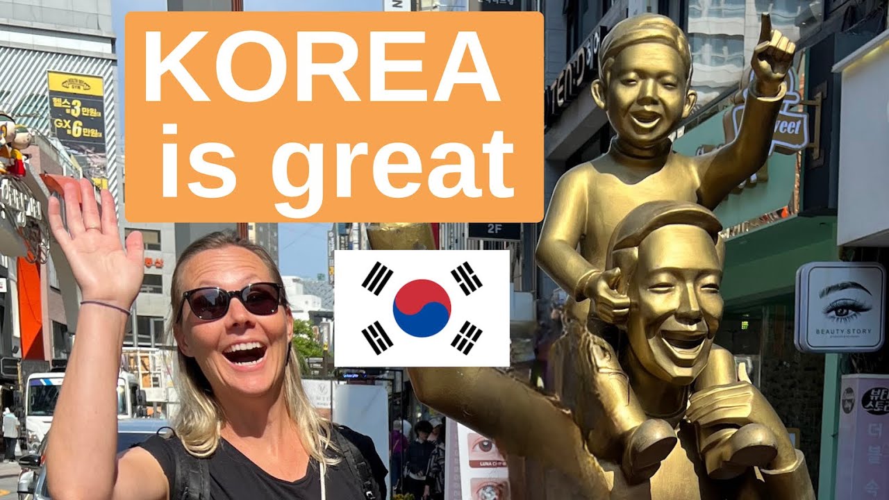 BUSAN 부산 South Korea is GREAT 🇰🇷 Meeting Korean Friends in Busan | Family World Travel Vlog 2024