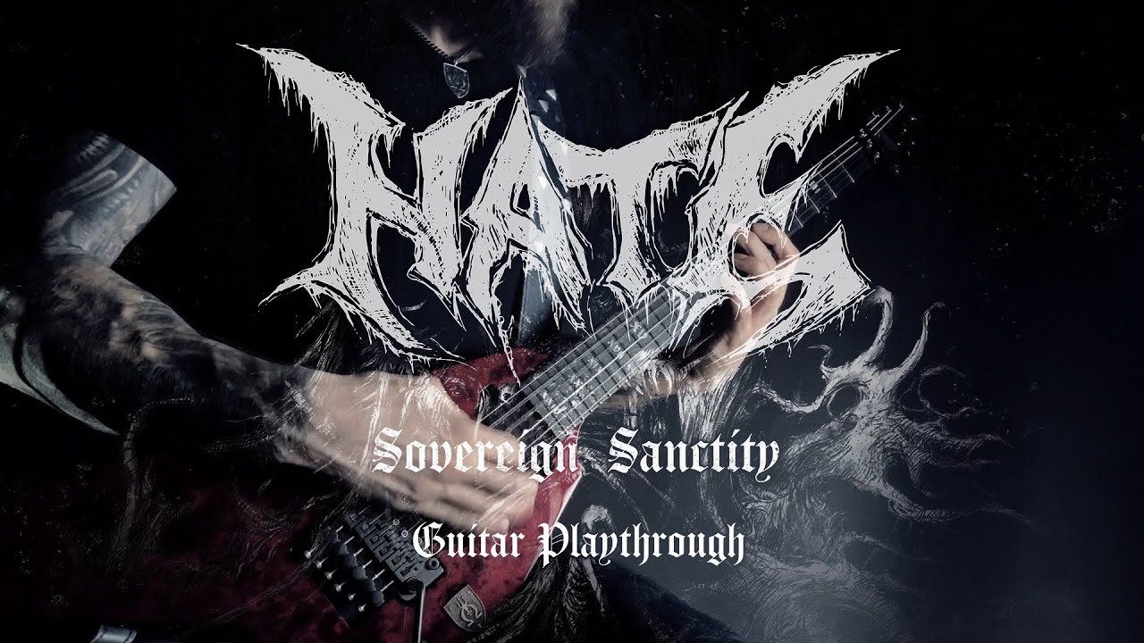 Hate - Sovereign Sanctity (Official guitar playthrough)