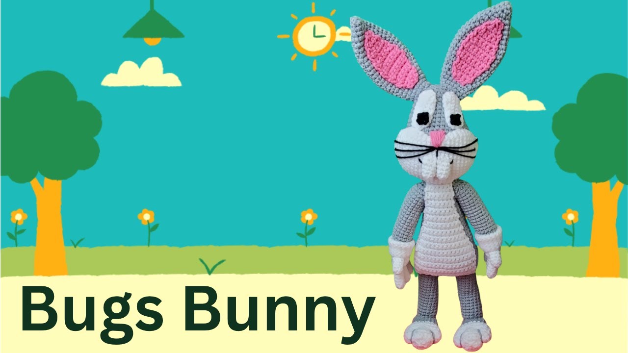 Bugs Bunny In Crochet - Adorable Amigurumi Creation!