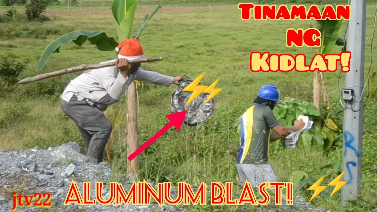 Aluminum hit  blast prank