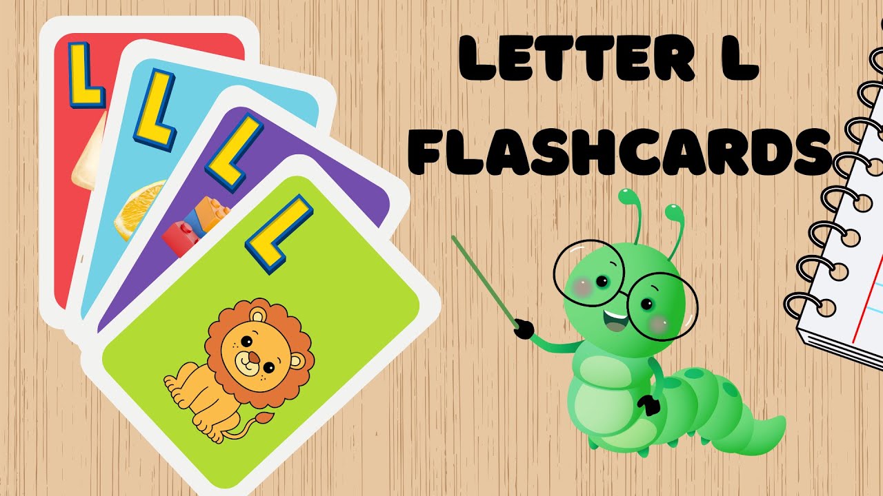 Letter L Flashcards/ Learning the Alphabet/ L Vocabulary and Articulation activity/Letter Sound