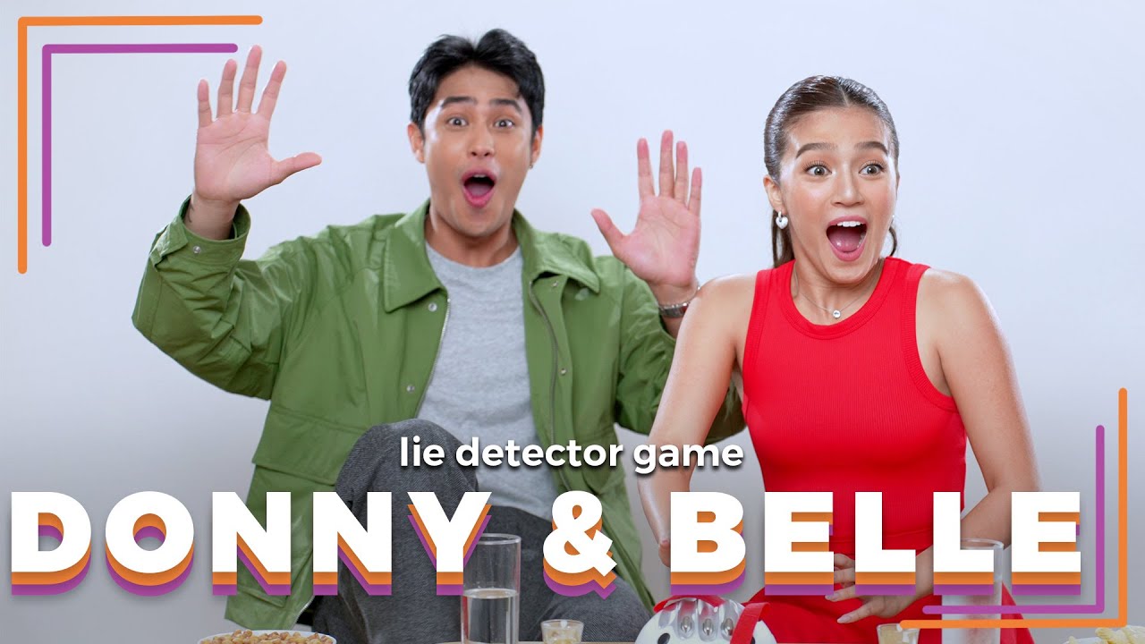 Донни Пангилинан и Белль Мариано играют в детектор лжи | Filipino | Rec•Create