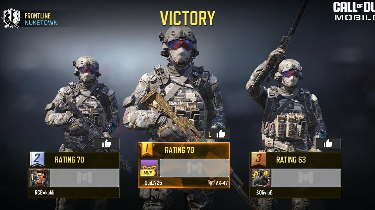 MVP Victory in Nuketown 🔥| Frontline Match | Call of Duty Mobile Gameplay
