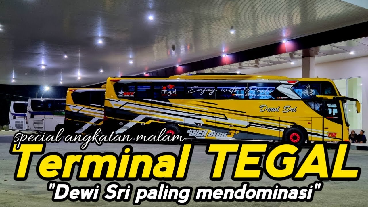 DEWI SRI PALING MENDOMINASI !!! ADA DEWI SRI BESLI,- Spesial Angkatan Malam Di Terminal Tegal