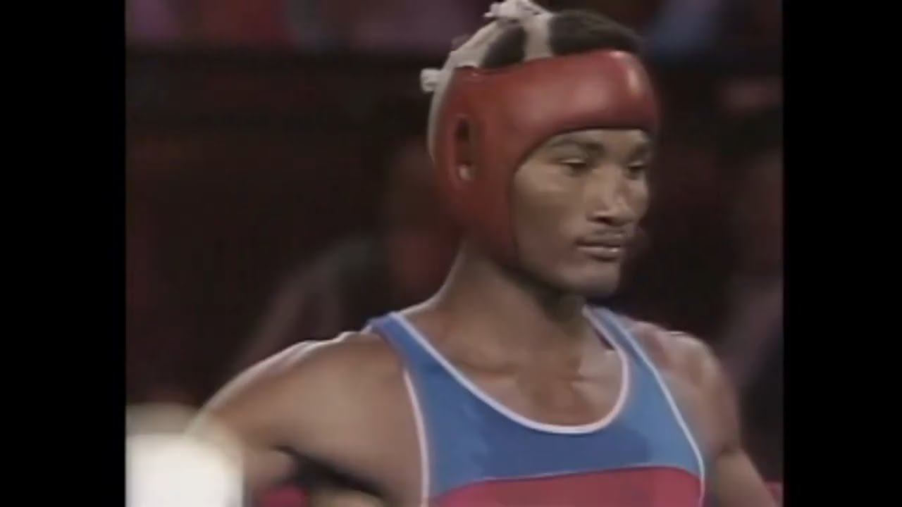 Juan Carlos Lemus (CUB) vs. Alton Rice (USA) US-Cuba Duals 1988 (67kg)