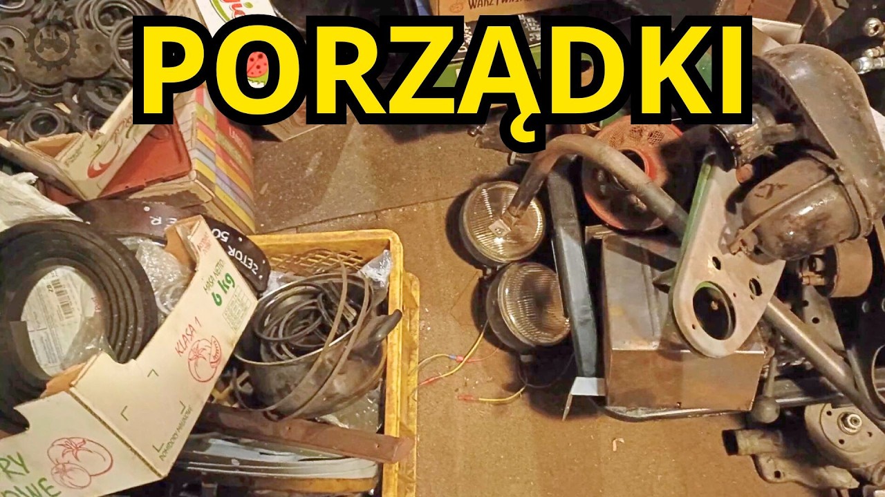 Porządkowanie części i pamiątek zbieranych kilkanaście lat | Część I