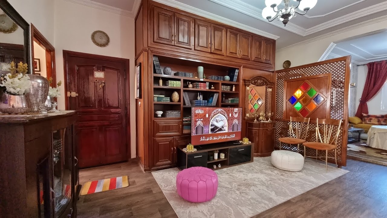 شقة ممتازة بواجهتين للبيع بالأثاث أو بدونه بفاس تجزئة الضيعة تغات APPARTEMENT À VENDRE À FÉS